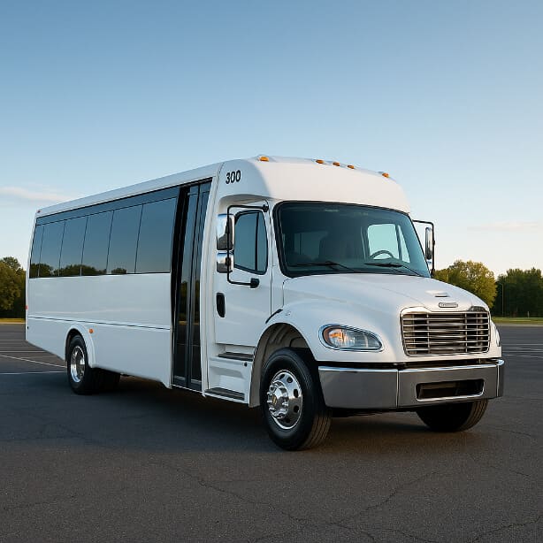 Olathe Shuttle Bus Rentals 25 Passenger Shuttle Bus